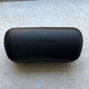 Chanel Hard Eye Or Sun Glass Monogram Case Unisex